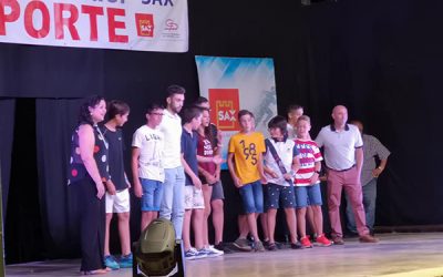 Se celebró la vigesimocuarta edición de la Gala del Deporte en Sax