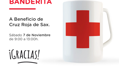 Cruz Roja Sax pedirá el próximo sábado la solidaridad ciudadana para continuar su labor en la localidad
