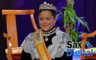 Las niñas sajeñas ya tienen su representación, Damas y Reina Infantil 2019