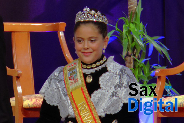 Las niñas sajeñas ya tienen su representación, Damas y Reina Infantil 2019