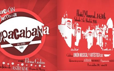 La Copacabana Sax Big Band recaudará este fin de semana fondos para ASTRADE