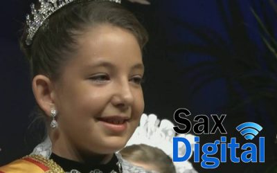 Las niñas sajeñas ya tienen su representación, Damas y Reina Infantil 2018