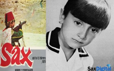 Primera Reina de Fiestas Infantil en Sax