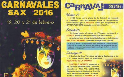 Carnaval 2016 en Sax