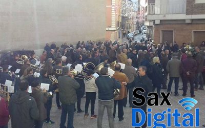 Ceremonia Civil, en la Plaza del Ayuntamiento de Sax
