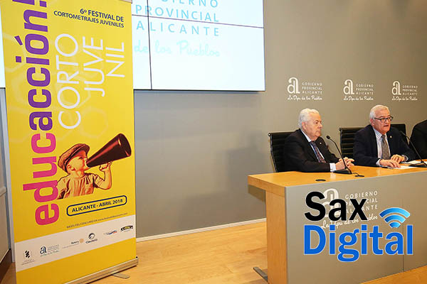La Diputación de Alicante duplica hasta los 35.000 euros la aportación al Festival de Cine para acercarlo a toda la provincia
