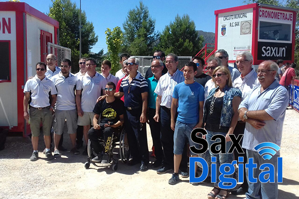 Inauguración del circuito municipal de Radiocontrol