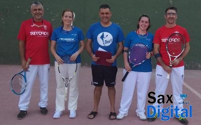 Segunda jornada en División de Honor para el Club Frontenis Sax