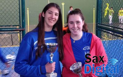Una jugadora del Club Frontenis Sax, subcampeona autonómica