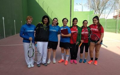 Buenos resultados para las chicas del Frontenis de Sax