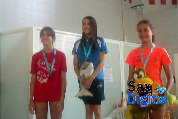El Club Natación Sax obtuvo unos magníficos resultados, en el Trofeo Diputación