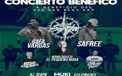 Artistas locales participan en un concierto benéfico para el CFS San Blas Sax