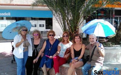 Encuentro contra la violencia de género en Sax