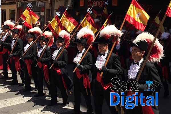 Los Cristianos de Sax abrirán el desfile del sábado en Elda