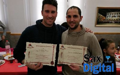 Ganadores de los concursos de gachamigas de las distintas comparsas de Sax