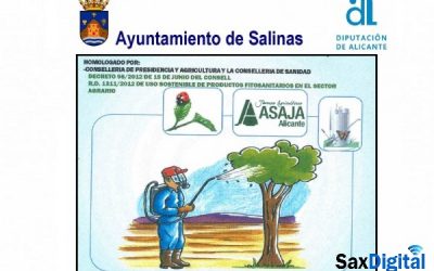 Curso de Manipulador de Plaguicidas de uso Fitosanitario en Salinas