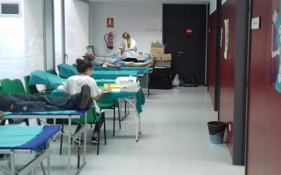 40 donantes son protagonistas en la donación de sangre de octubre realizada en el Centro de Salud de Sax