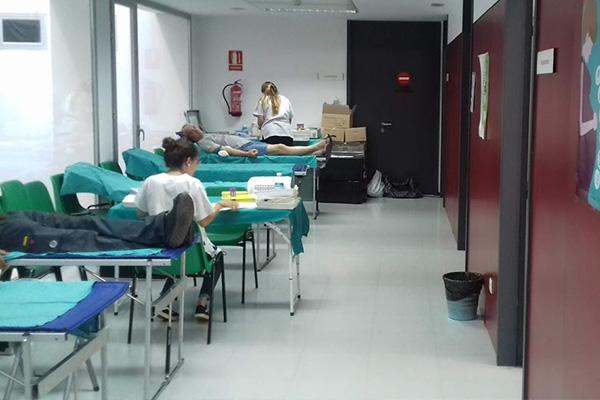 40 donantes son protagonistas en la donación de sangre de octubre realizada en el Centro de Salud de Sax