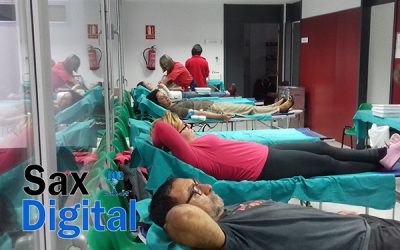 Donación de sangre en Sax, para el viernes 19 de junio