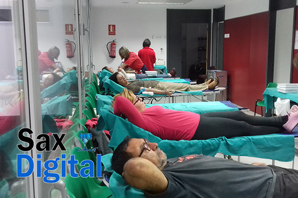 Donación de sangre en Sax, para el viernes 19 de julio