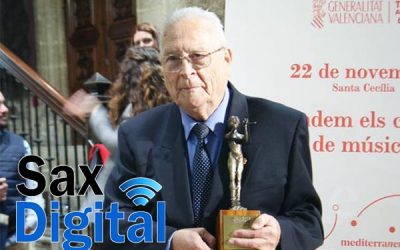 Premio Euterpe a la dedicación a su Sociedad Musical para Eduardo Aracil Monllor