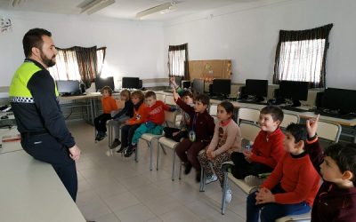 1.250 alumnos de Sax han recibido clases de educación vial en este curso escolar