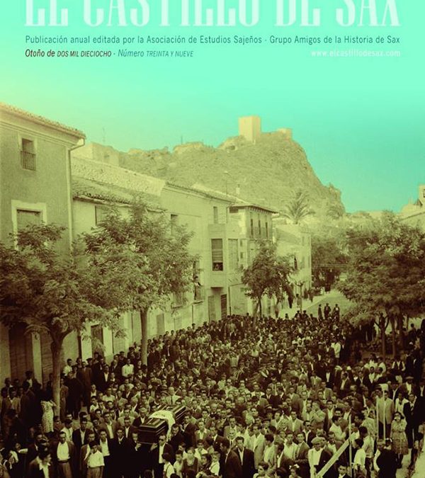 La revista El Castillo de Sax publica su número 39