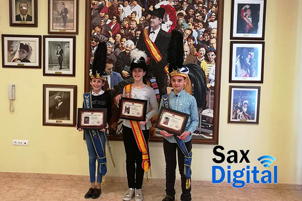 Embajadores infantiles el futuro de la fiesta sajeña