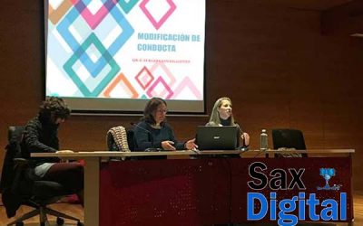 Tercera entrega mensual de la escuela de padres de Sax, con el título “Modificación de conducta”