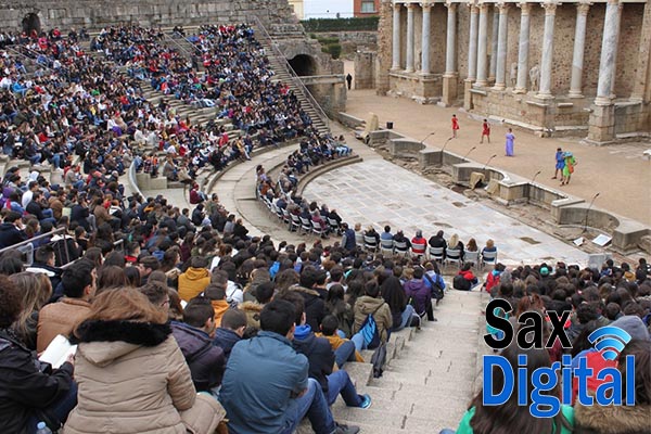 Viaje al Teatro Grecolatino  Juvenil en Mérida, Juventud, Filosofía y Cultura