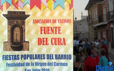 15, 16 y 17 de julio Sax celebra la Festividad de la Virgen del Carmen 2016