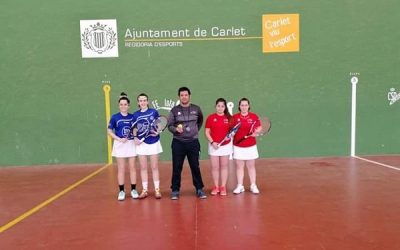 Una jugadora sajeña participa en los Campeonatos de España de Frontenis Preolímpico