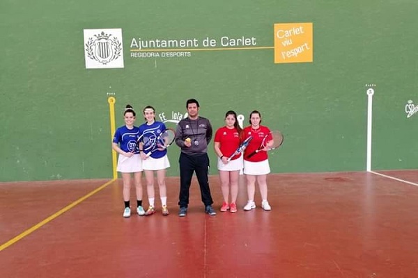 Una jugadora sajeña participa en los Campeonatos de España de Frontenis Preolímpico