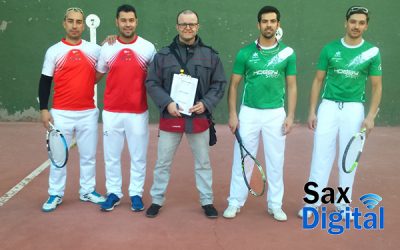 Club Frontenis Sax, resultados de la 14ª jornada y próximas partidas