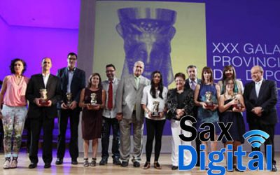 Finalistas de los XXXIV Premios Provinciales del Deporte