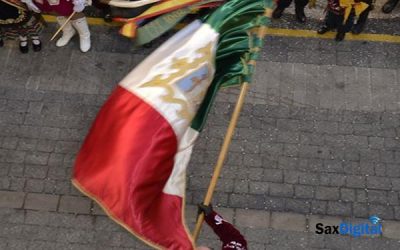 Nueva Bandera para la Comparsa de Garibaldinos