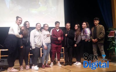 Éxito en la actividad motivacional al colectivo estudiante gitano de Sax “Siempre estas a tiempo”