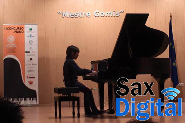 Premio al pianista menor de 12 años para Gonzalo Barceló