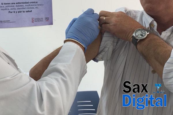 La campaña de vacunación contra la gripe arranca en Sax