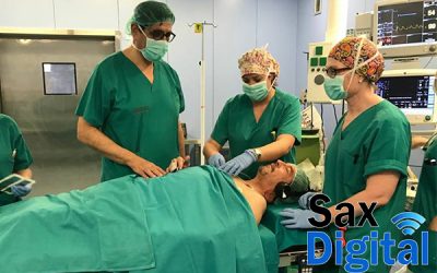 Musicoterapia en quirófano del Hospital de Elda