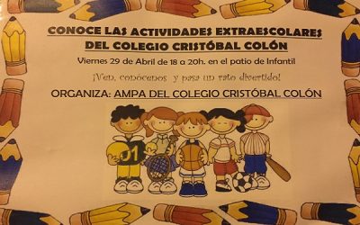 Actividades en el colegio Colón