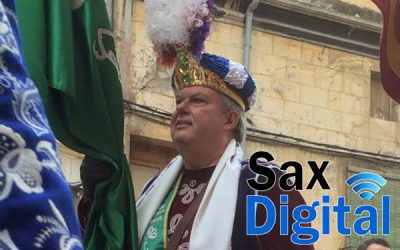 Pregonero fiestas 2018, Sax