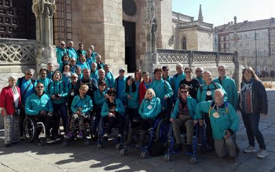 La sajeña Joaquina Agulló, completa por tercera vez un tramo del Camino de Santiago