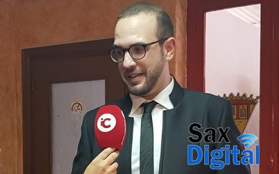 Aspè comenzó sus fiestas con el himno a la fiesta dirigido por el sajeño Juan Pedro Bernabé