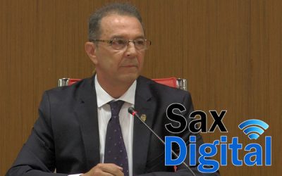 Denuncian la retirada de la gran bandera del castillo de Sax