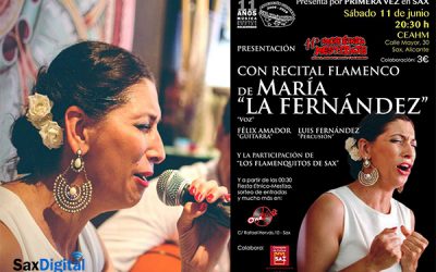Recital flamenco en Sax