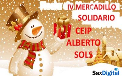 IV Mercadillo Solidario en el Colegio Alberto Sols