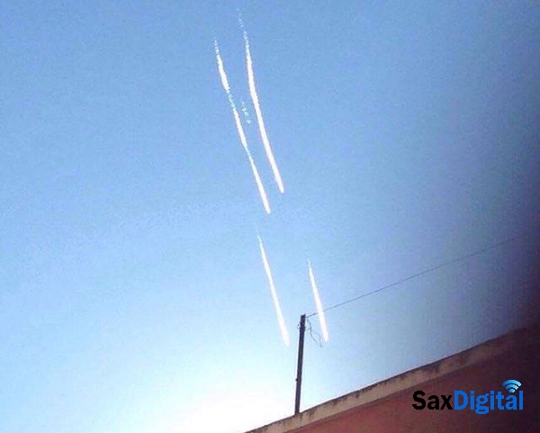 Meteoritos a plena luz del día en Sax