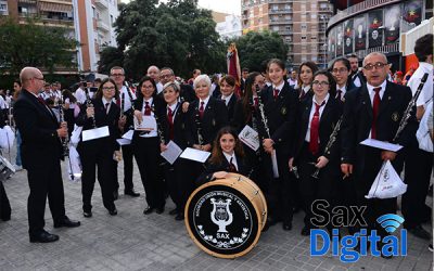 Las sociedades musicales de Sax, pasan a la historia y consiguen 13 Guinness en el 50º aniversario de la FSMCV