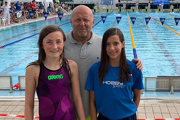 Buen papel de las nadadoras sajeñas en el Campeonato Infantil de la Comunidad Valenciana